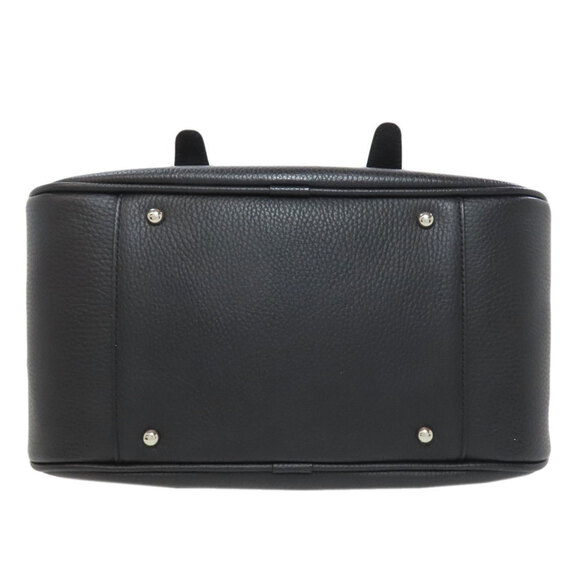 BURBERRY Black Leather Tote Bag - Picture 4 of 11